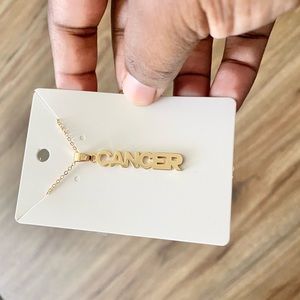 Cancer Zodiac Necklace